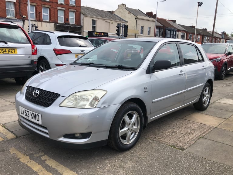 2003 Toyota Corolla 1.6 VVT-i T3 5dr Auto HATCHBACK Petrol Automatic