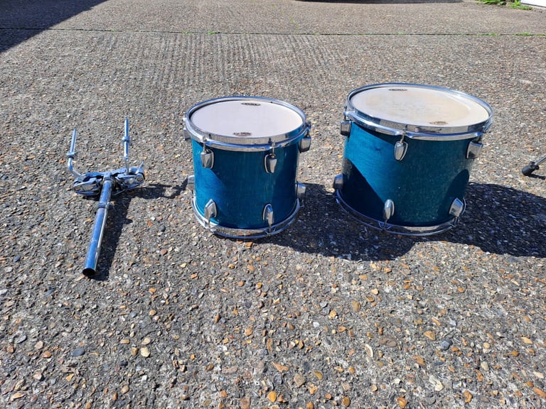 Ocean Blue Mapex M Drum Kit, Used (Good Condition)