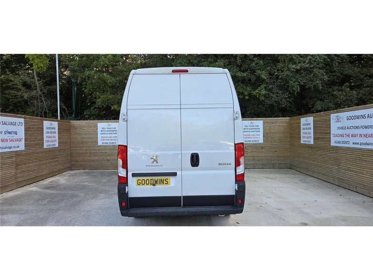 2023 PEUGEOT BOXER PROFESSIONAL PREM+ 435 L4 H2 2.2TD DAMAGED REPAIRABLE SALVAGE