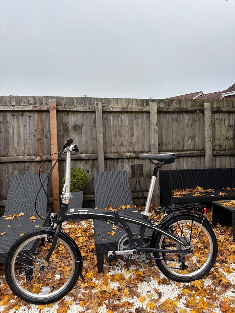 Adult Lightweight ORUS Aluminium Folding Bike (Fantastic Condition)