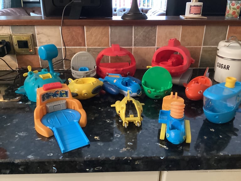 Very Large Collection of Aquanauts Toys