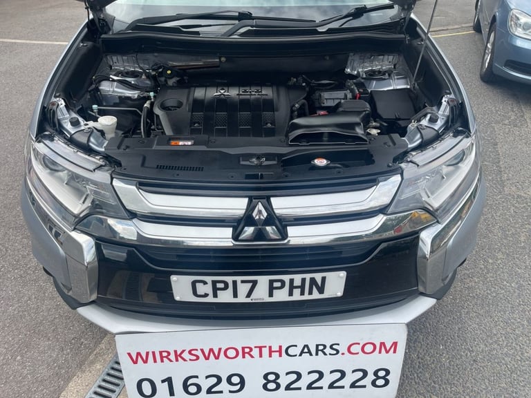 2017 17 MITSUBISHI OUTLANDER 2.2 DI-D GX3 5DR DIESEL AUTO 4WD EURO 6*7 SEATS*AUT