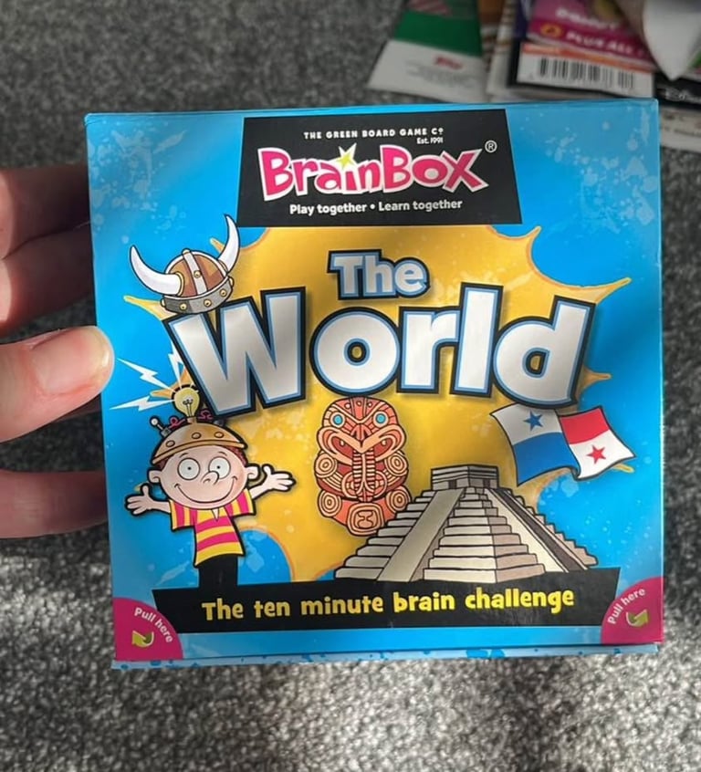 Brain of The World game - never used, Like New condition