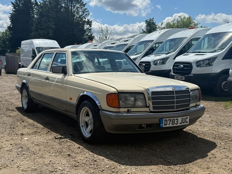 1987 Mercedes-Benz S-Class S500 Business Edition 4dr  S500 + CLASSIC + 90K + AUTO  SALOON Petrol ...