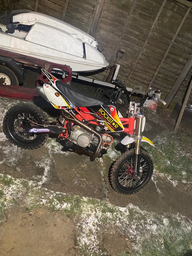 125cc pitbike fully rebuilt 