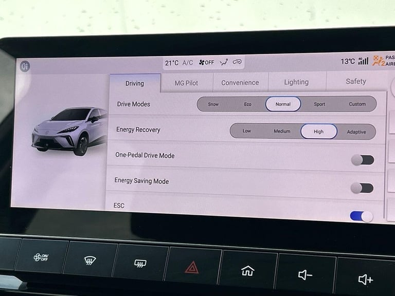 2025 MG MG4 64kWh Trophy Long Range Hatchback 5dr Electric Auto (203 ps) Hatchback ELECTRIC Autom...