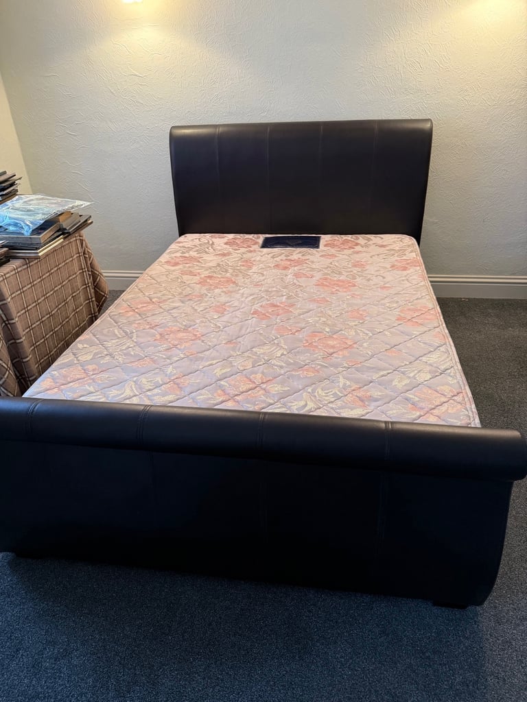 image for Double bed with draws
