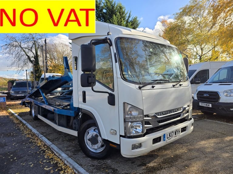 2017 Isuzu Forward 7.5 T 2 CAR TRANSPORTER RECOVERY TRUCK NA Diesel Manual