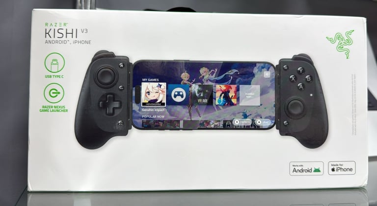 Razer Kishi V3 – For Android & iPhone – Brand New