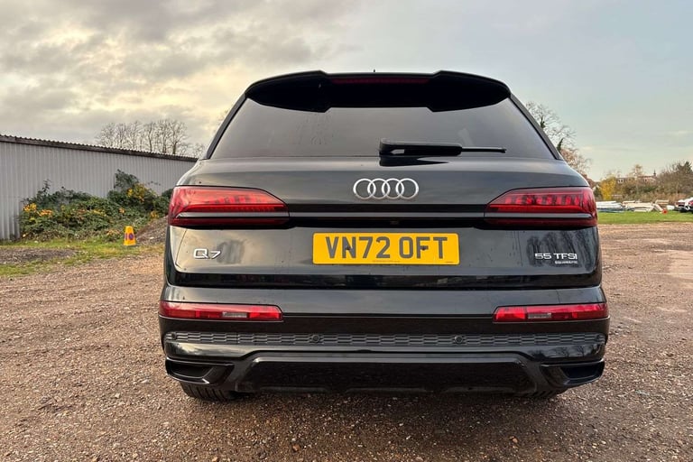 2022 Audi Q7 55 TFSI Quattro Black Edition 5dr Tiptronic [C+S] SUV Petrol Automatic