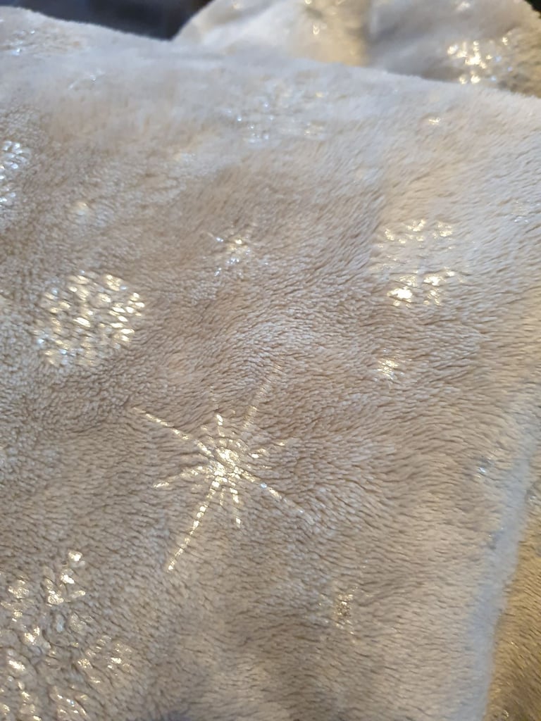 Christmas Duvet cover set double snowflake