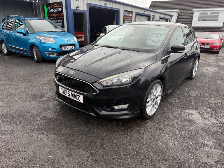2015 Ford focus Zetec S Facelift Model 1.5 petrol 6 speed manual mot for 1 year