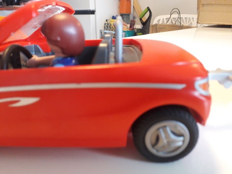 Playmobile 5133 red car with trailer & jet ski