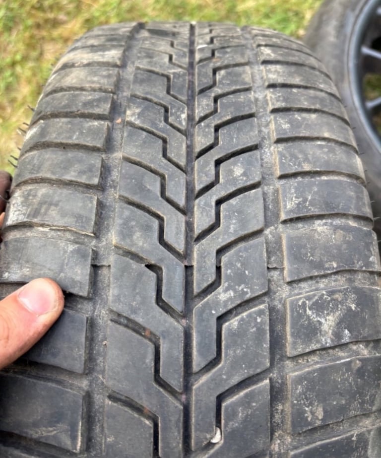 ROVER 25 45 MG ZR ZS 16” ALLOY WHEELS HAIRPIN 4x100 With Tyres