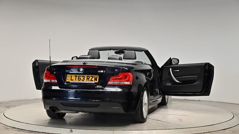 2013 BMW 1 Series 2.0 118i M Sport Auto Euro 5 2dr CONVERTIBLE Petrol Automatic