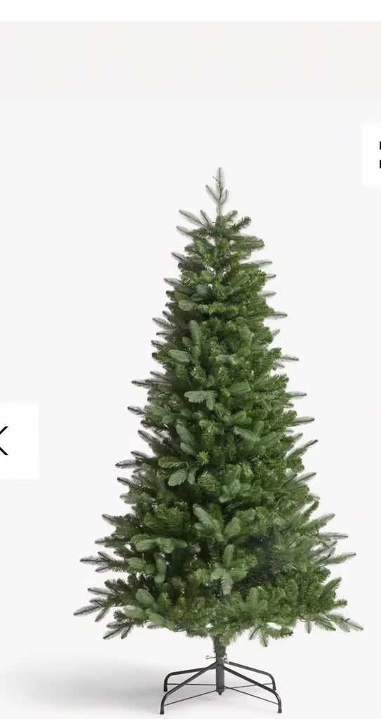 John lewis Newington pine natural look 7ft pre lit christmas tree.brand new