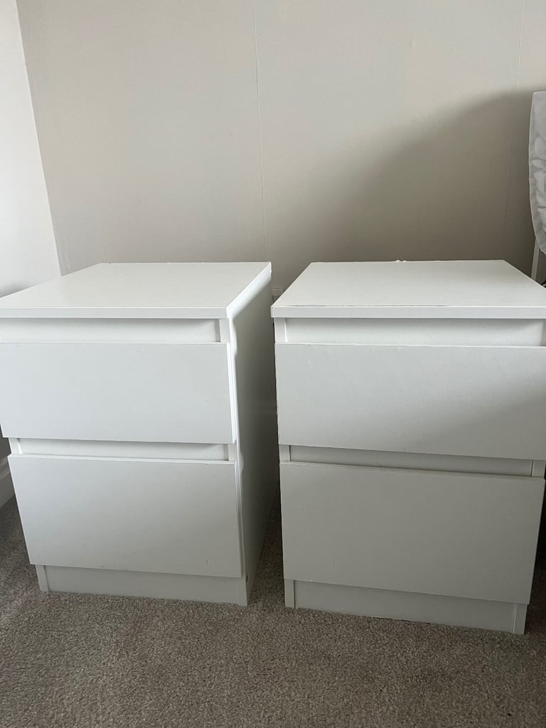 IKEA Kullen bedside tables