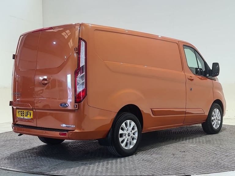 ORANGE FORD TRANSIT CUSTOM 2.0 280 ECOBLUE LIMITED PANEL VAN 5DR L1 H1 EURO 6 1