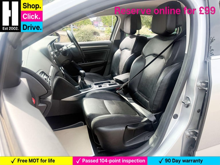 2016 Renault Megane 1.6 dCi Signature Nav Euro 6 (s/s) 5dr HATCHBACK Diesel Manual