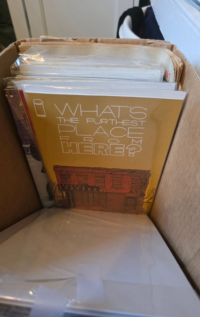 Comic Book Bundle - 140+ issues - Marvel, DC, Image, Indies, 2000AD - Long Box