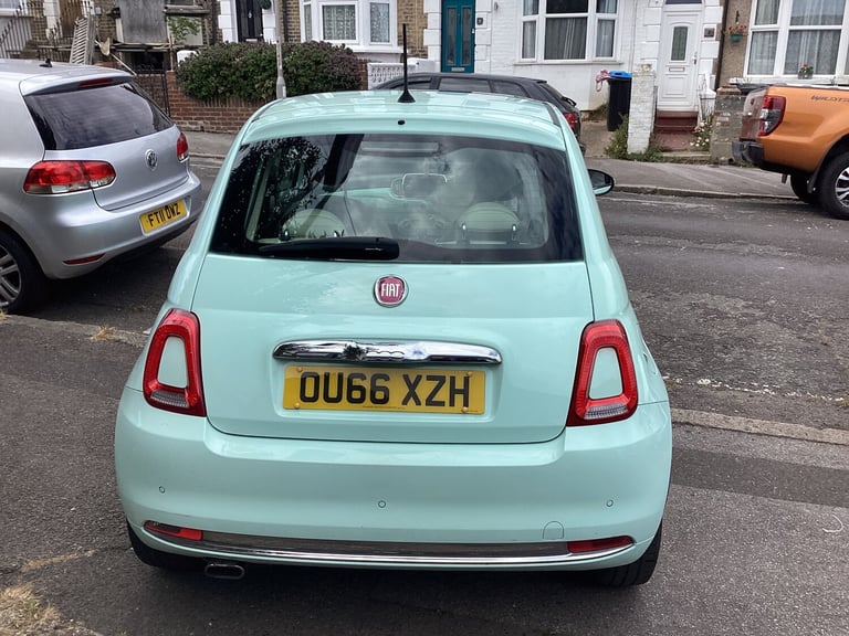 2016 Fiat 500 1.2 Lounge 3dr HATCHBACK Petrol Manual