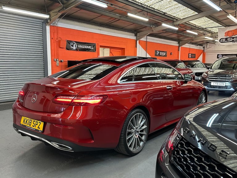 2018 Mercedes-Benz E-Class 2.0 E220d AMG Line (Premium) G-Tronic+ Euro 6 (s/s) 2dr COUPE Diesel A...