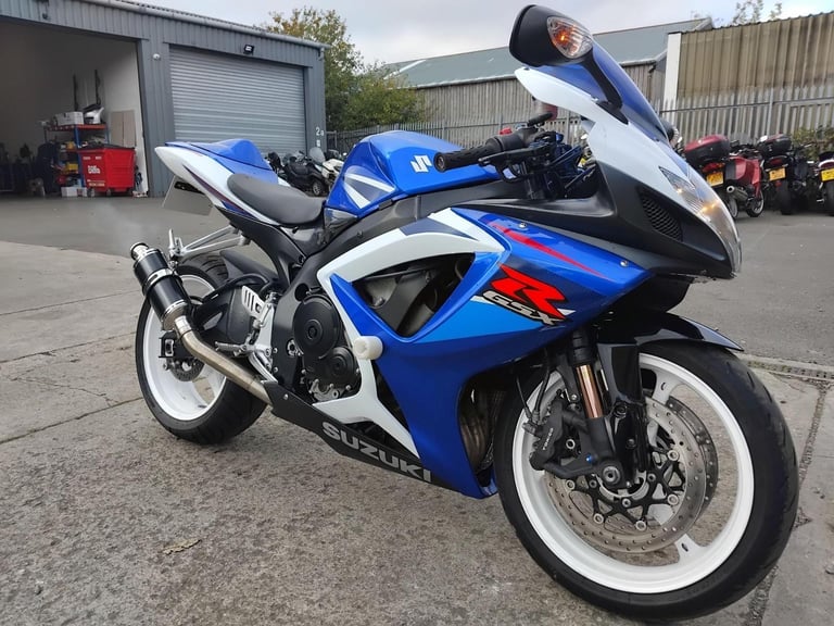 image for 2007 07 SUZUKI GSXR 750 K7 GSXR750 CLEAN BLUE SPORT BIKE SUPER SPORT NEW MOT 