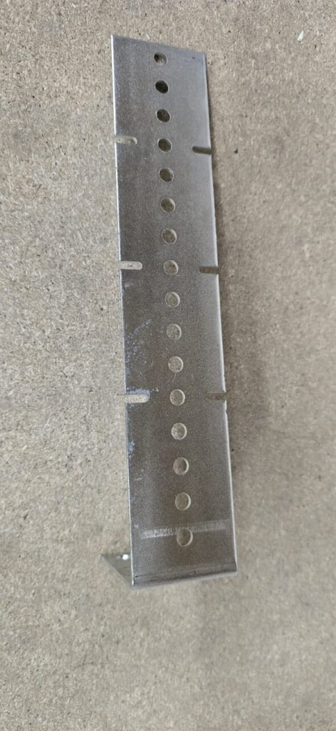 100x Zinc-Plated Wall Fix L Brackets 230×60×40mm – Heavy-Duty, bulk set (100pcs, 18 Boxes)