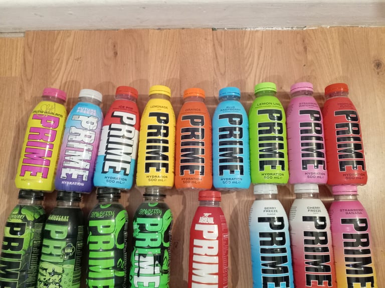 PRIME bottles (empty) 