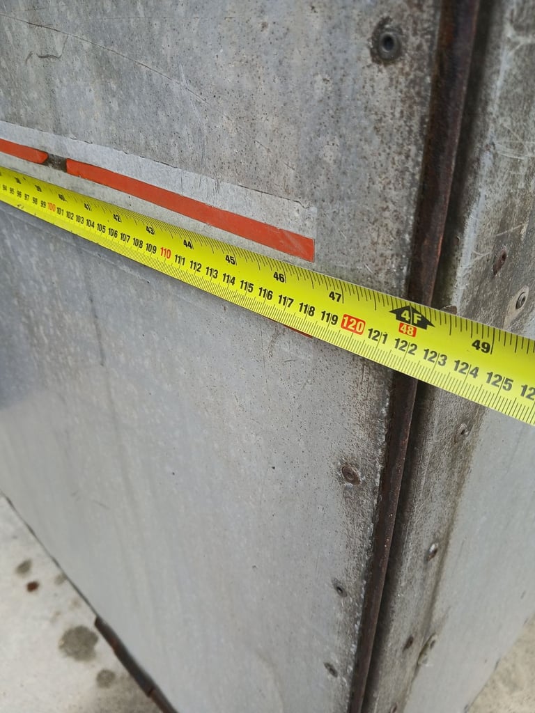 Metal indespension box trailer with rear ramp for sale