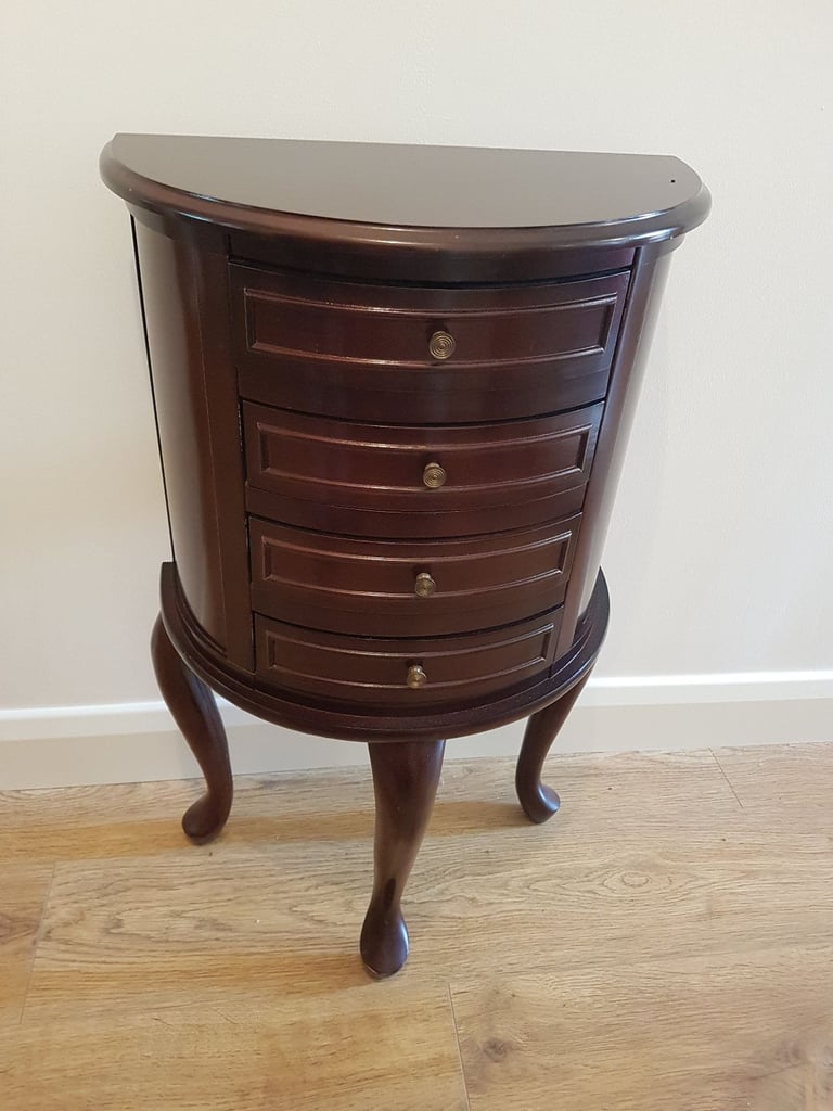 image for TABLE DRAW CABINET MAHOGANY