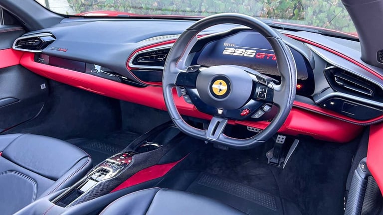 2022 Ferrari 296 GTB 3.0T V6 7.45kWh F1 DCT Euro 6 (s/s) 2dr Coupe Plug-In Hy Automatic