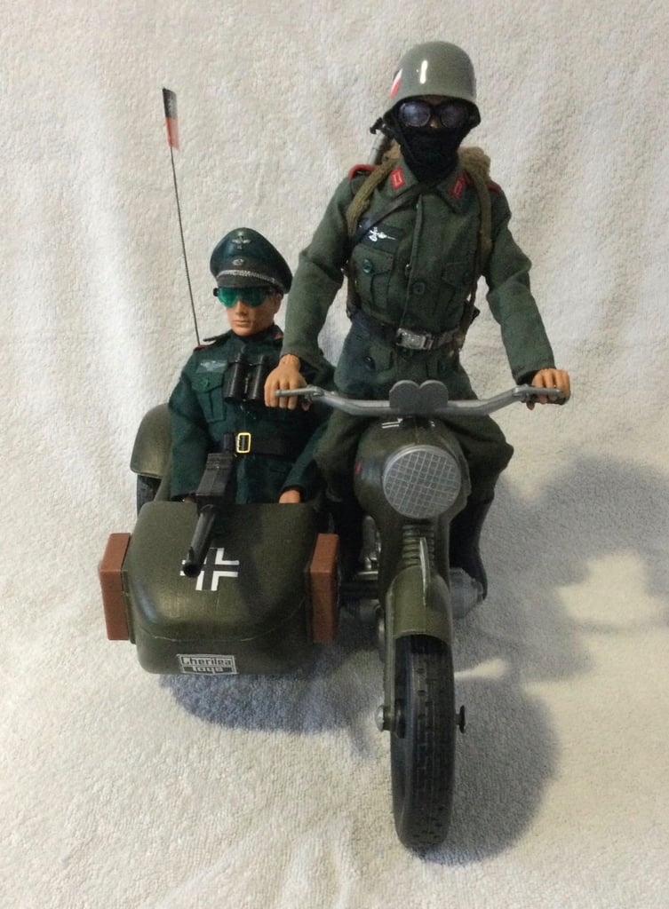 image for Action man German sidecar 