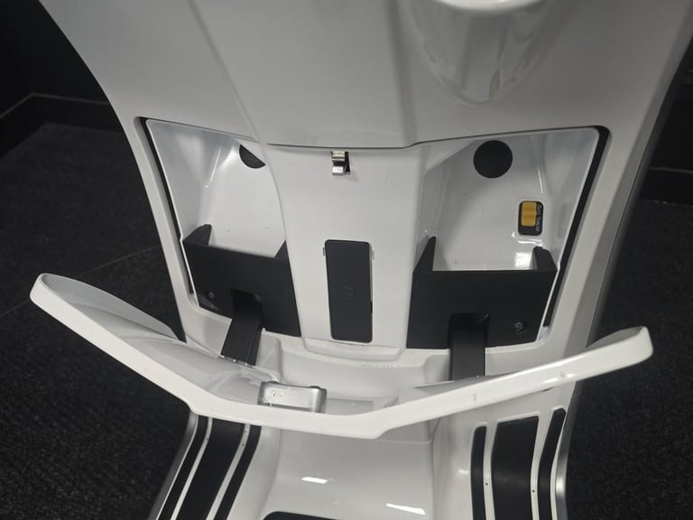 2021 Lambretta V200 Special in white , great looking scooter.