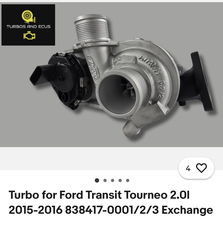 image for Turbo for Ford Transit Tourneo