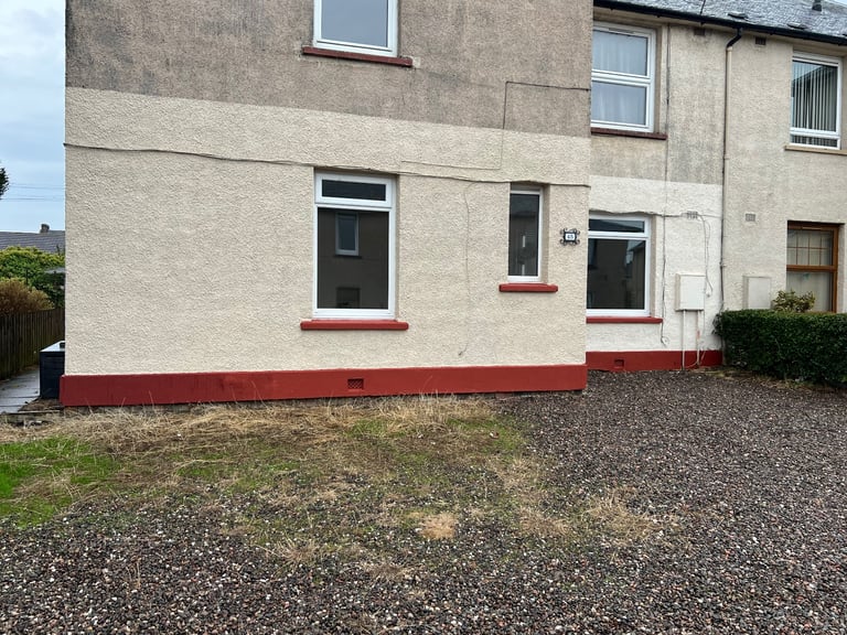 Thornton, Fife, 3 bed ground floor flat to let