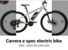 Carrera e spec electric bike 