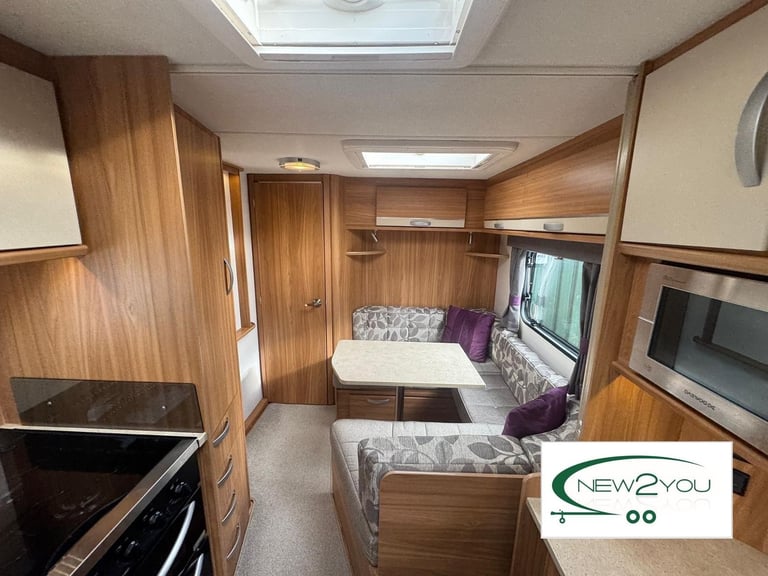 2014 Lunar Quasar 564 4 Berth Caravan + Motor Mover - STOCK NO E229