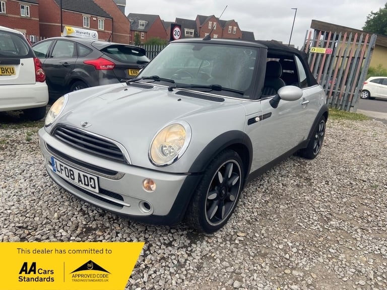 image for 2008 MINI One ONE SIDEWALK CONVERTIBLE Petrol Manual