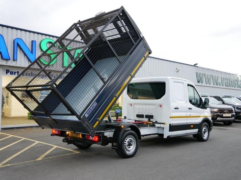 71 FORD TRANSIT 350 RWD 2.0 EBL 130 BHP L3 LONG UTILITY CAB CAGED TIPPER