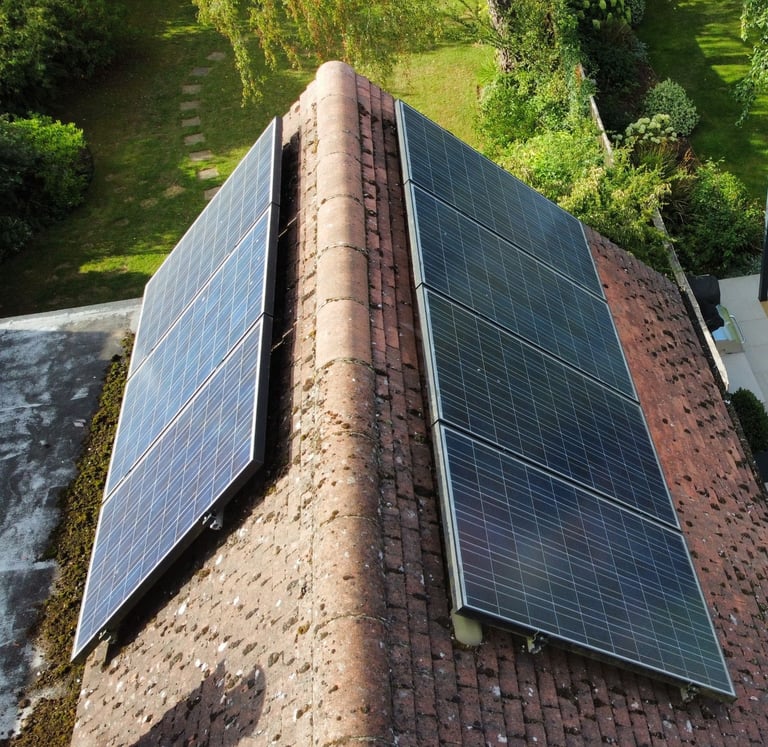 FREE - 14 Solar Panels + Inverter - Working System - Collection Only