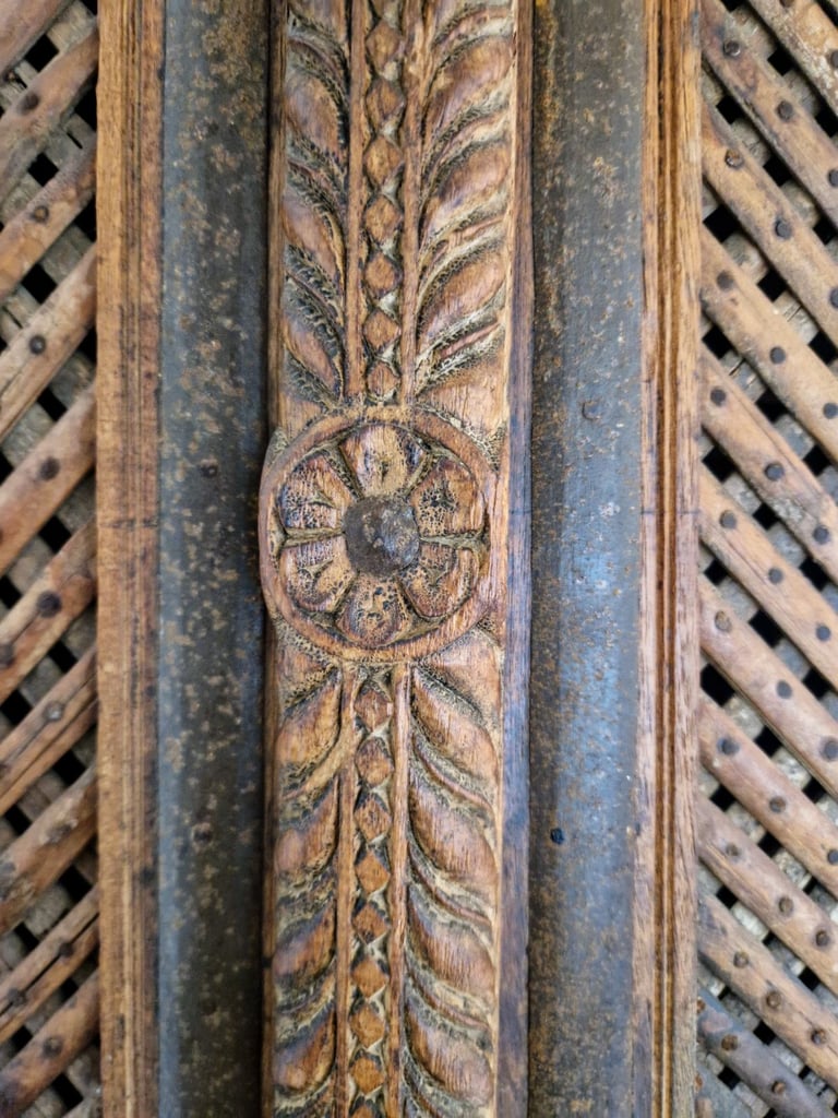 Vintage Indian armoire or storage cupboard