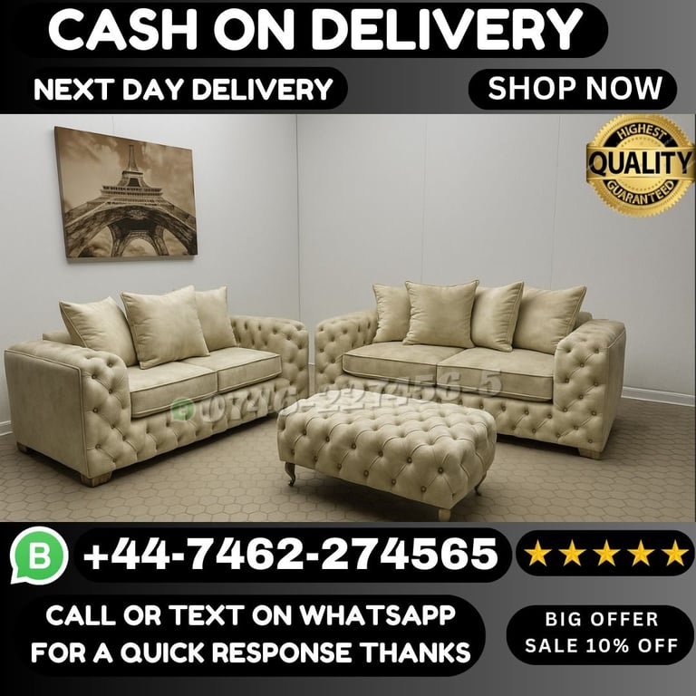 Classic UK Craftsmanship: Ashton Chesterfield Sofas with Timeless Style.