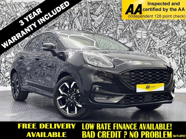 2022 Ford Puma 1.0T EcoBoost MHEV ST-Line X SUV 5dr Petrol Hybrid Manual Euro 6 (s/s) (125 HATCHB...