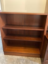 Mahogany solid wood bookcase