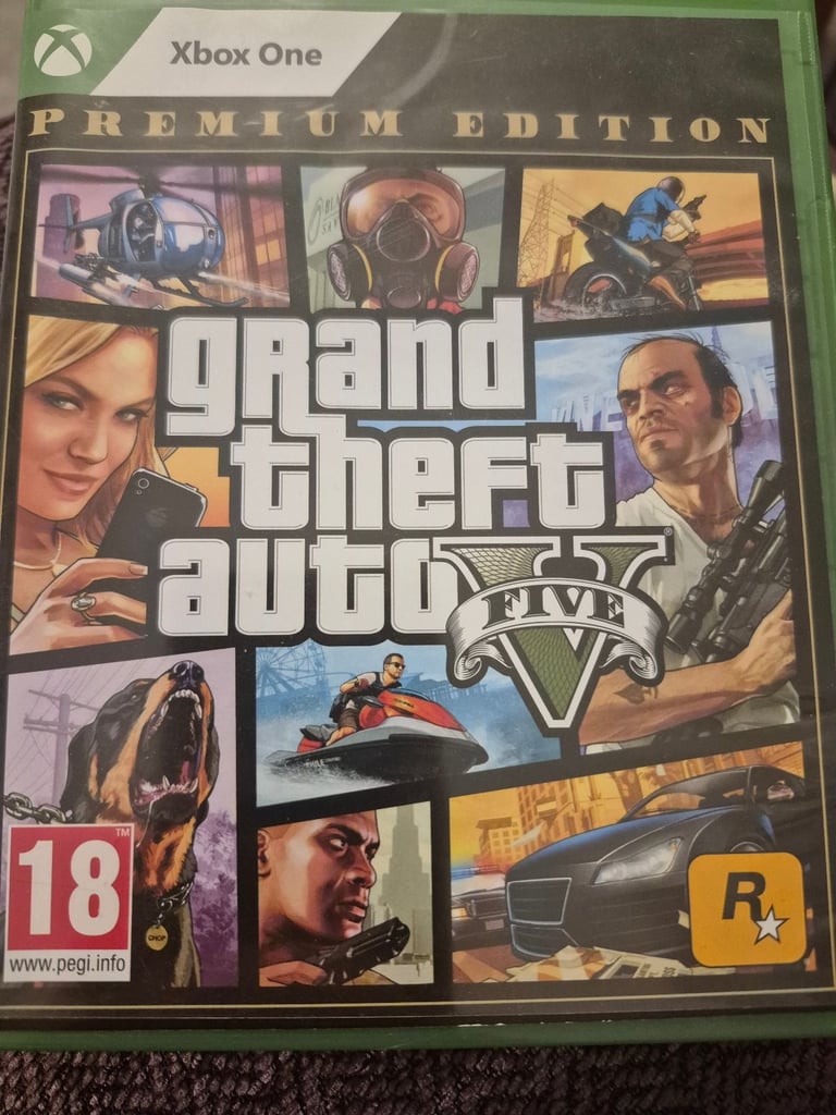 XBOX ONE GRAND THEFT AUTO FIVE