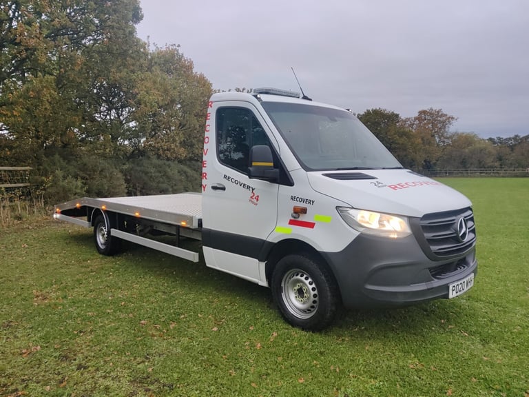 image for 2020 Mercedes-Benz Sprinter 3.5t Recovery Truck Car Transporter Chassis Cab CHASSIS CAB Diesel Ma...