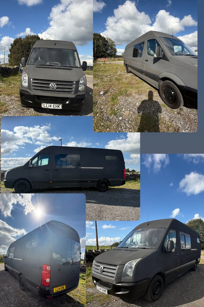 Volkswagen, CRAFTER, camper van2014, Manual, 1968 (cc)