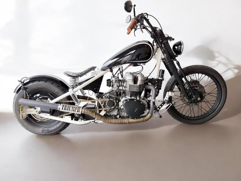 2002 Triumph Bobber Custom Built, Bonneville America Bobber