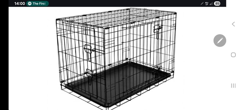 Halfords rac medium dog cage, dog crate